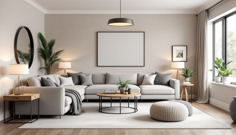 living area decor