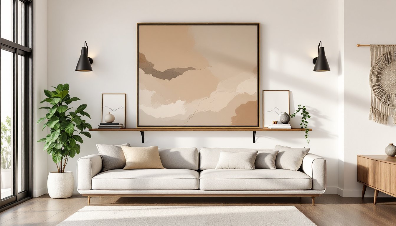 wall decor for living room